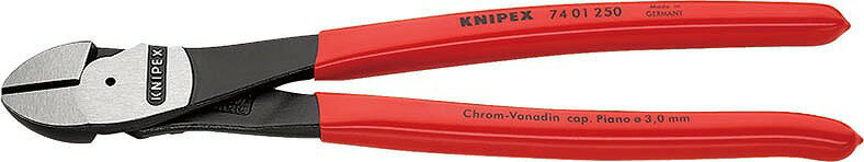 クニペックス(KNIPEX)強力型斜ニッパー250mm7401-250