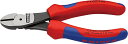 クニペックス(KNIPEX)強力型斜ニッパー140mmコンフォートハンドル7402-140
