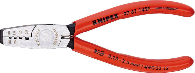 Rakuten - クニペックス(KNIPEX)エンドスリーブ用圧着ペンチバネ付9761-145F