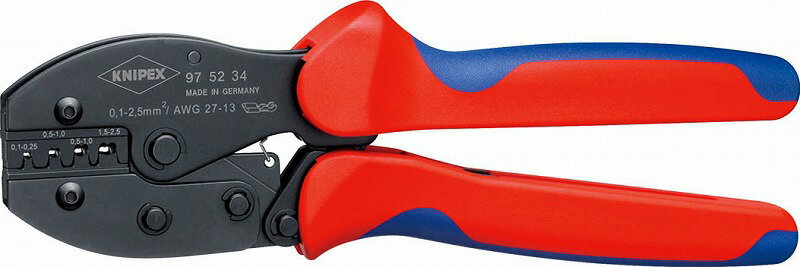 クニペックス(KNIPEX)圧着ペンチ9752-34SB