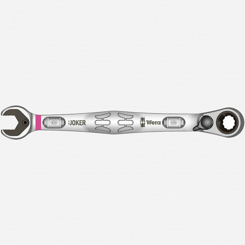 Rakuten - Weraジョーカーラチェットコンビネーションレンチ8mm左右切り替え式 15°オフセットタイプJOKER/S-8 020064