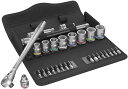 Wera3/8”DRソケットレンチセット 8100SB8 Zyklop Metal Switch004048