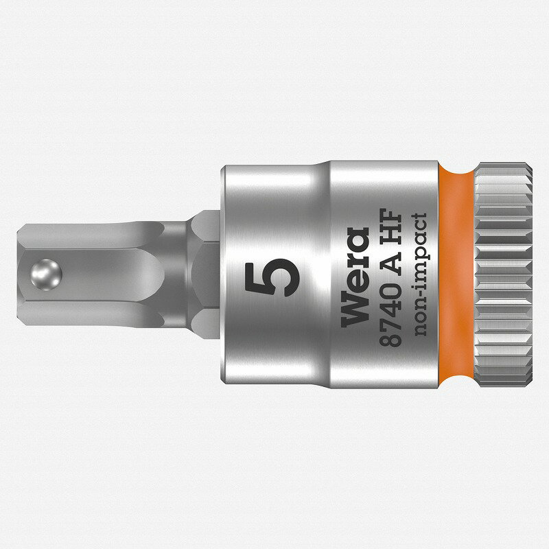 Rakuten - Wera1/4”ホールドファンクションビットソケット Hex-Plus 8740 A 5.0 003335