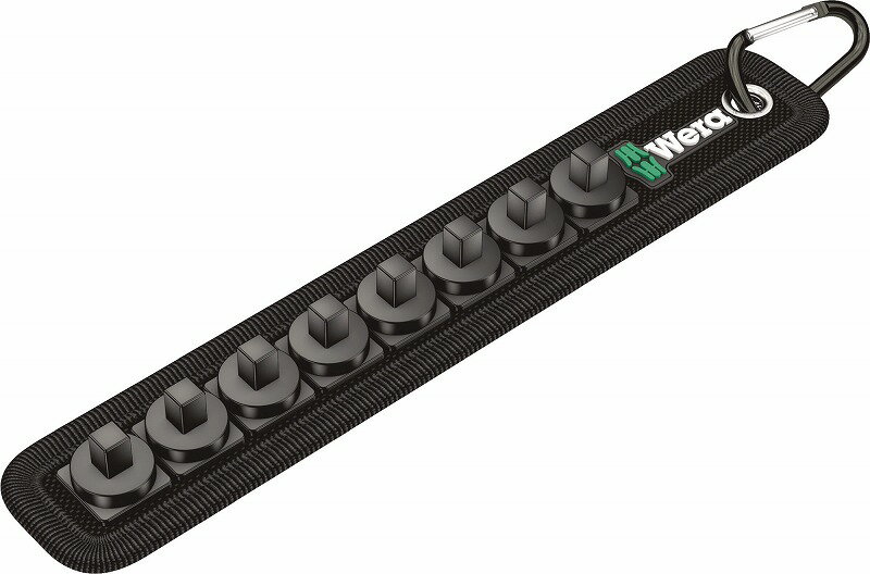 Wera1/4”DRX8個ソケットホルダー Socket rail A 8003890
