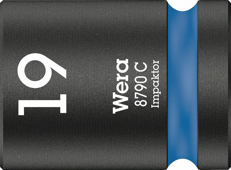 Wera1/2"インパクトソケット 19mm8790 C Impaktor 19 004576