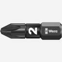 Wera1/4インパクトドライバーポジビット#2 IMPAKTORダイヤモンド/コーティング855/1IMP-2 057621