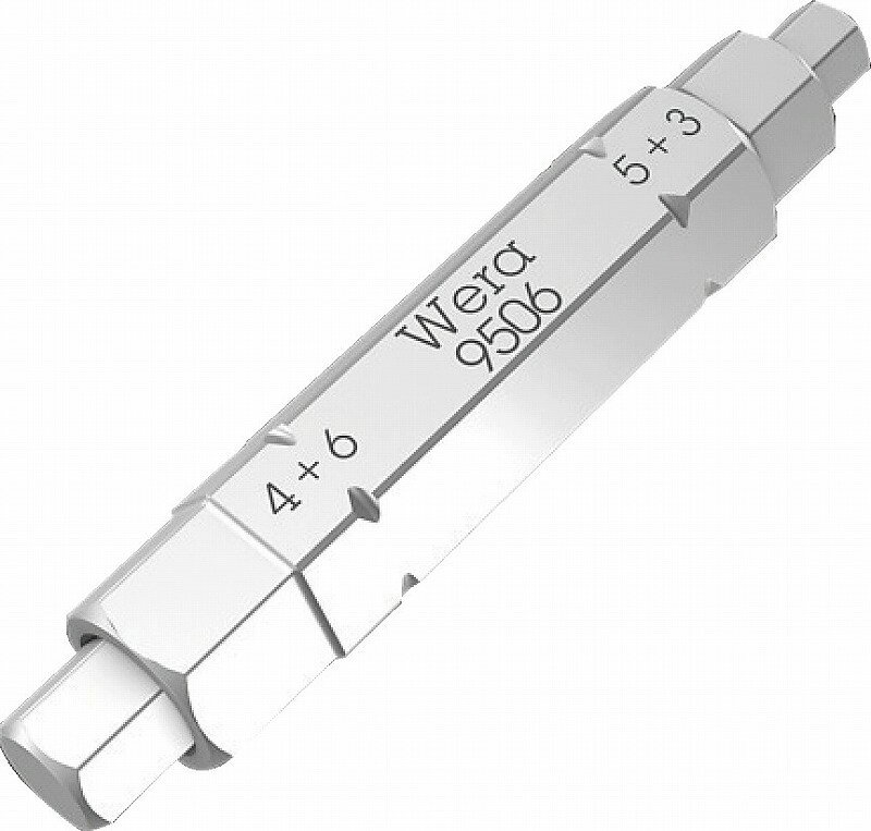 Wera9506 4in1ビットHex3・4・5・6mm073201