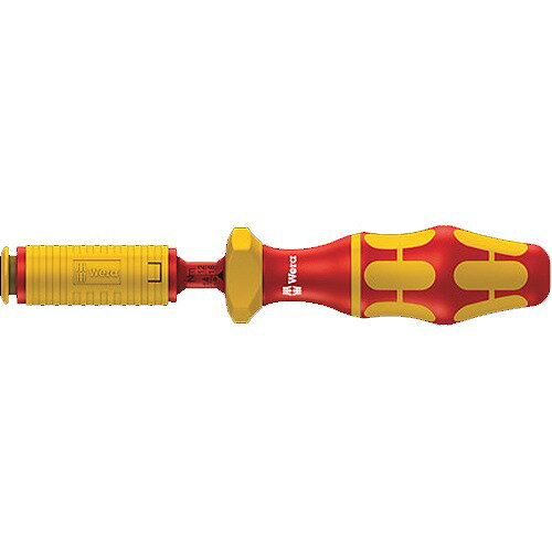 乐天商城 - Wera差替式絶縁トルクドライバーハンドルアジャスタブル型(1.7-3.5Nm)7444VDE 074757