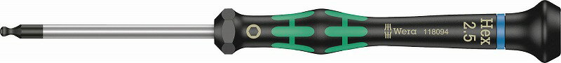 Rakuten - Wera精密ボールポイント六角ドライバー2052-2.5X60 118094
