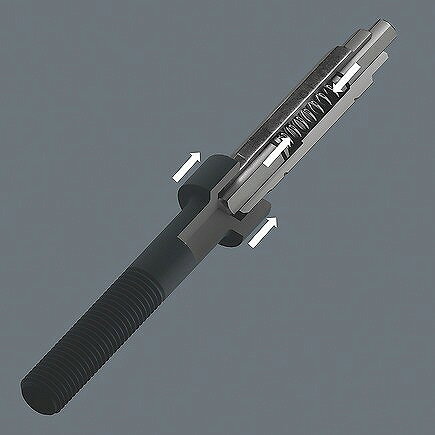 Wera9506 4in1ビットHex3・4・5・6mm073201
