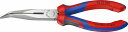 クニペックス(KNIPEX)ベントヘッドロングラジオペンチ200mmコンフォートハンドル【3Kグリップ】2622-200 2622200