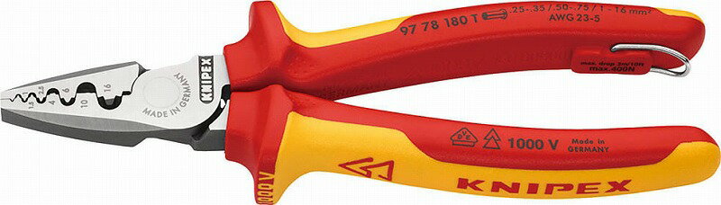 ˥ڥå(KNIPEX)ɥ꡼ﰵڥɻ9778-180TBK