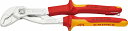 クニペックス(KNIPEX) 絶縁コブラ ウォーターポンププライヤー250mm落下防止8726-250