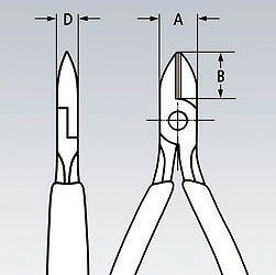 ���˥ڥå���(KNIPEX)��̩���쥯�ȥ��˥����˥åѡ�125mm�ơ��ѡ��إå�7932-125