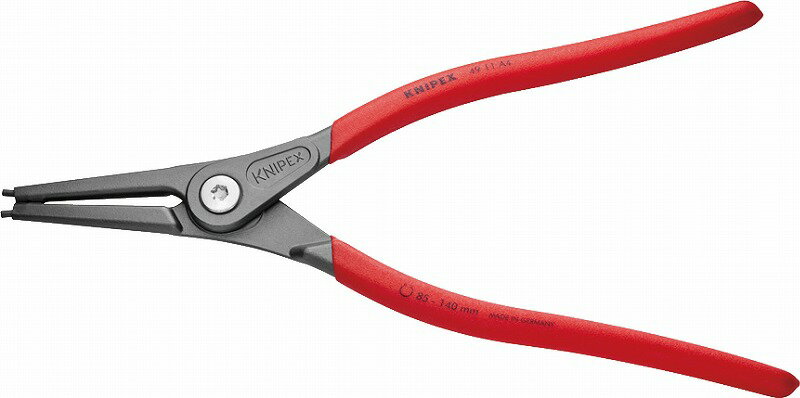 クニペックス(KNIPEX)軸用精密スナップリングプライヤー85-140mm4911-A4SBリング 取り外し