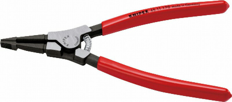 クニペックス(KNIPEX)軸用リテイナースナップリングプライヤー4511-170 リング 取り外し