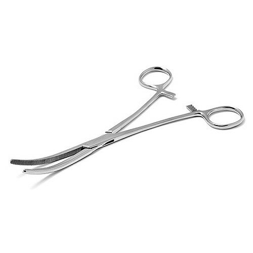 SIPEL(サイペル)ステンレス製 ロックピンセット 曲F187-P