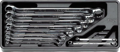 KTC(京都機械) めがねレンチセット［10本組］TM510 TM510