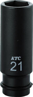 KTC(京都機械) 12．7sq．インパクトレンチ用ソケット(ディープ薄肉) 21mmBP4L-21TP BP4L21TP