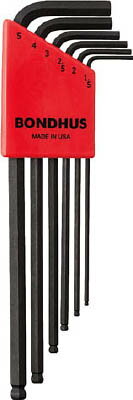 ボンダス(BONDHUS)【BLX6M】ボールポイント レンチセット【6本組】