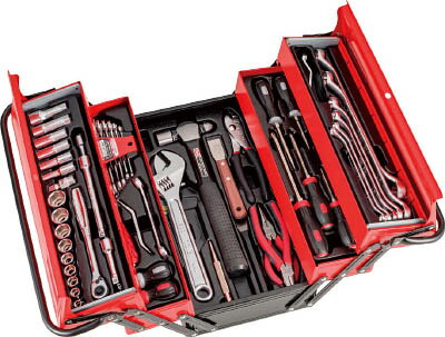 TONE(前田金属工業 トネ) ツールセット(オートメカニック用) 63pcs