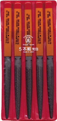 樂天商城 - ツボサン 組ヤスリ 5本組 半丸 荒目HA005-01 HA00501