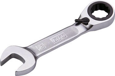 KTC(京都機械) ショートラチェットコンビネーションレンチ(締緩切替タイプ) 14mmMSR2SA-14 MSR2SA14