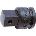 ●インパクトレンチの差込角を変換するアダプターです。●全長(mm):32.5●差込角凹(mm):9.5●差込角凸(mm):12.7●クロムモリブデン鋼(SCM435)●Cリング　