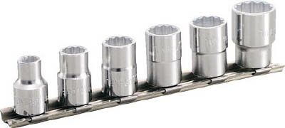 TONE(前田金属工業 トネ とね) ソケットセット(6角/ホルダー付)