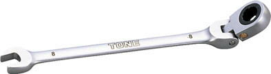 TONE(トネ) 首振ラチェットめがねレンチ 8mm