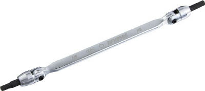 スエカゲ ダブルフレックスヘキサゴンレンチ5X6MM