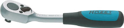 HAZET(ハゼット)【863PC】ラチェットハンドル(小判型ヘッド/ベントタイプ) 差込角6．35mm