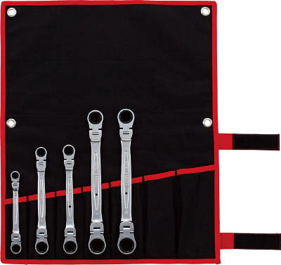 TONE(トネ) 両首振ラチェットめがねレンチセット