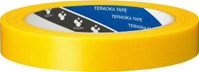 乐天商城 - TERAOKA 寺岡 テラオカ P－カットテープ NO．4142 黄 18mmX25M【1巻】
