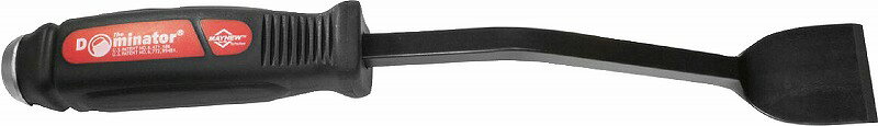 ●全長(inch/mm)：12/305 ●刃先幅(inch/mm)：1-1/2 / 38.1 ●Dominator アングルスクレーパーは多用途なグリップ付きスクレーパーです。 ●オフセット設計により、障害物を避けながら効率よく削り作業が行えます。 ●研磨された刃先は鋭利で、再研磨により性能を回復できます。 ●特許取得の2つの素材でできたハンドルは確実にグリップします。 ●防さび性を高める黒色酸化皮膜仕上げです。 ●貫通構造で打撃を加えての使用が可能です。　