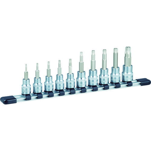 Rakuten - TONE(トネ) トルクスソケットセット(いじり防止タイプホルダー付) 10pcs