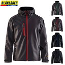 BLAKLADER プロソフトシェルジャケット 4949-2517 XS S M L XL XXL3XL 4XLブラックラダー 透湿性 撥水 防風 ストレッチ 作業着 作業服