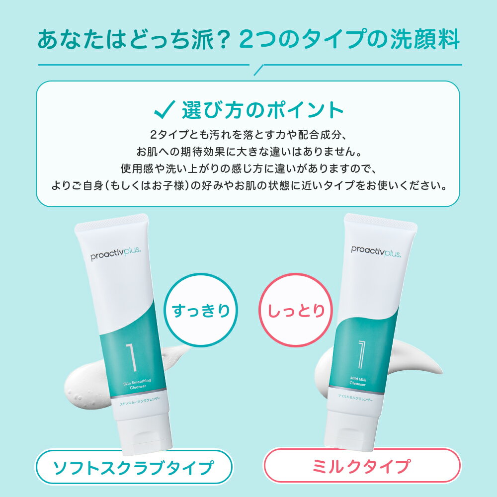 NEW ニキビ 洗顔 薬用洗顔2種セット スキンスムージングクレンザー 30日サイズ ミルククレンザー スクラブクレンザー ニキビケア 毛穴ケア 毛穴 黒ずみ サリチル酸 洗顔料 洗顔フォーム 洗顔 メンズ ニキビ 薬 保湿 乾燥肌 肌荒れ