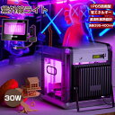 【6/22 20時~ P5倍+最大2000円クーポン】ブラックライト 30W 紫外線ブラックライト 日本語取扱書付 投光器 LED uvライト 紫外線ライト 夜光ライト 365-405nmUV樹脂硬化ライト 2年保証 防水IP65 AC85V~265V レジン用 屋外用 広角100度 舞台照明 雰囲気を作り