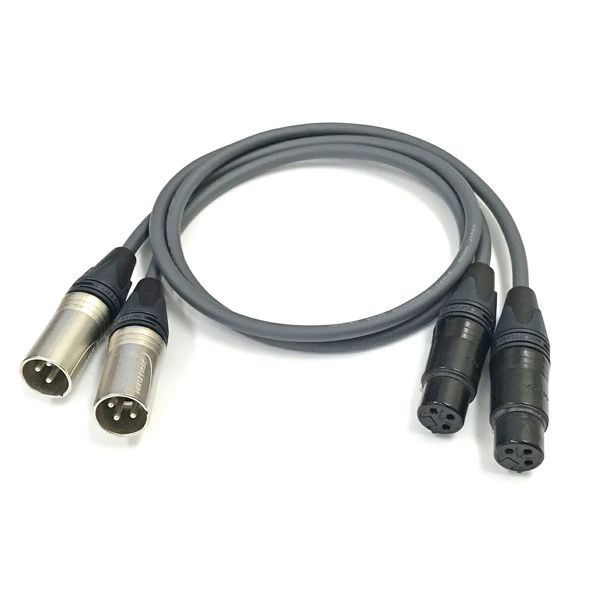 MOGAMI モガミ 2534 【長さ】6.0m【本数】2本【前側プラグ】XLRメス金【後側プラグ...