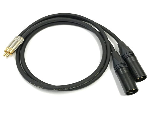 VITAL バイタル VAM-265【長さ】50cm【本数】2本 【前側プラグ】RCA【後側プラグ】XLRオス金 VITAL バイタル VAM-265【長さ】50cm【本数】2本 【前側プラグ】RCA【後側プラグ】XLRオス金