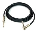 mogami モガミ 2524(黒) 【長さ】13.0m【本数】1本 ギターケーブル(ギターシールド) 【前側プラグ】スイッチクラフトTSフォン銀【後側プラグ】スイッチクラフトL型TSフォン銀(2)