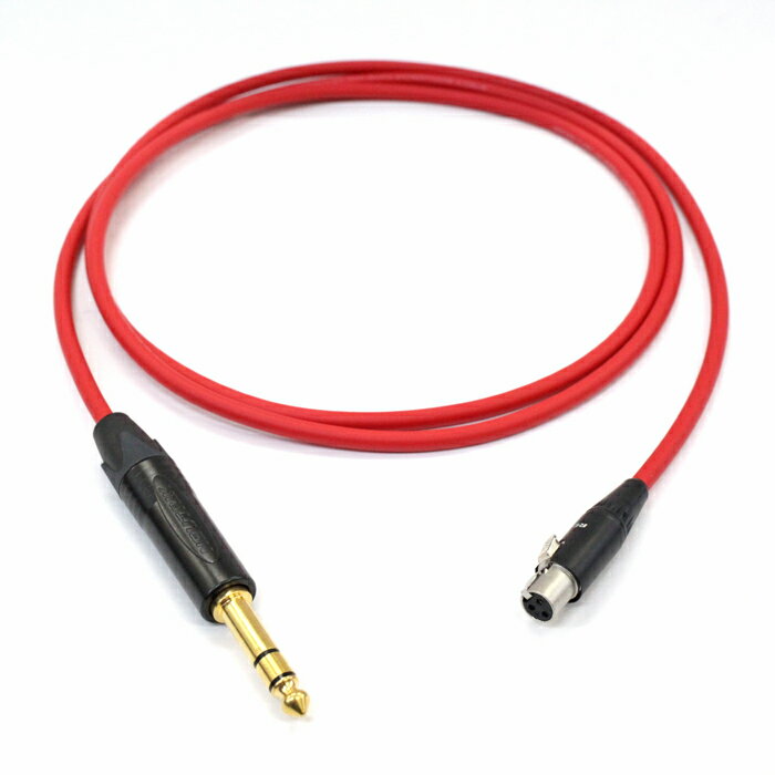MOGAMI �⥬�� 2893 �إåɥե����ѥ����֥� ��Ĺ����1.0m���ܿ���1�ܡ���¦�ץ饰��TRS�ե����ڸ�¦�ץ饰�ۥߥ�XLR�᥹��