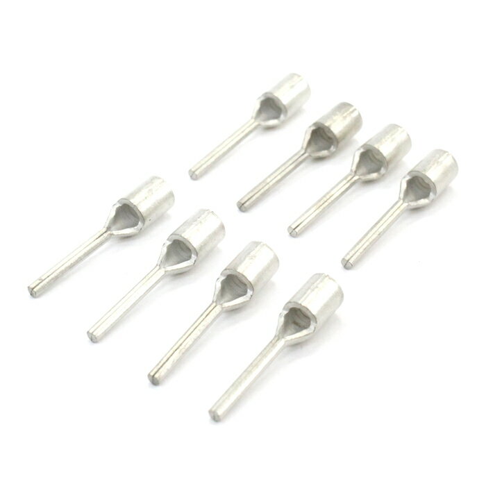 スピーカーケーブル用8GA用棒型圧着端子8個セット