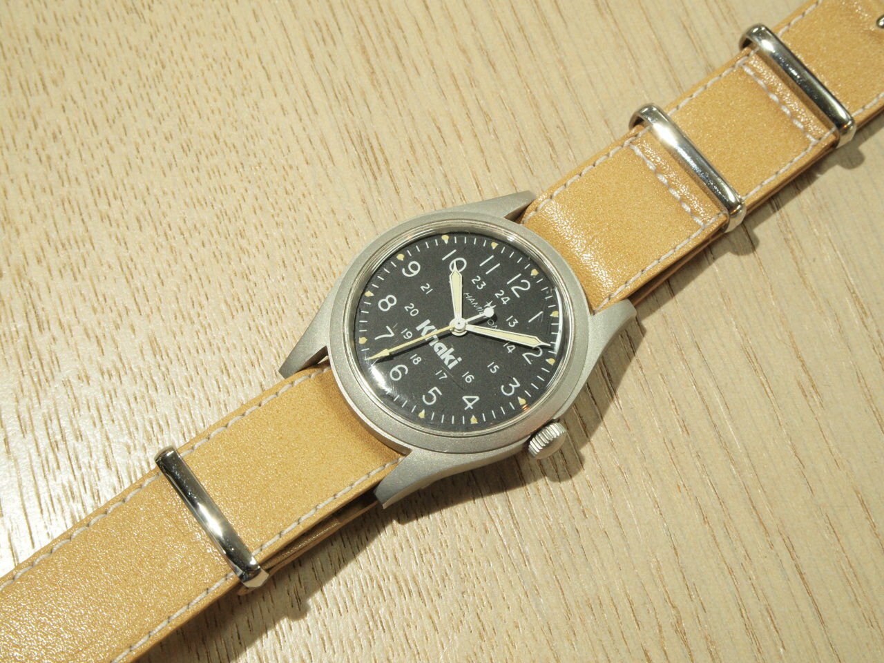 HAMILTON Khaki Mechanical【ハミルトン　カーキ　921980】手巻き【中古品】のサムネイル