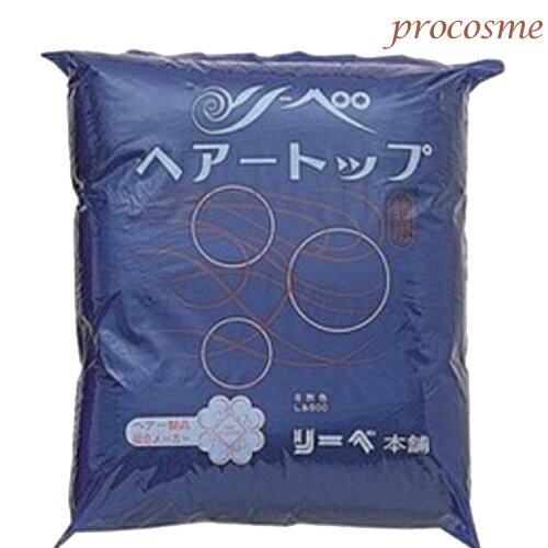 リーベ ヘアトップ L袋 NO.1 黒色 500g