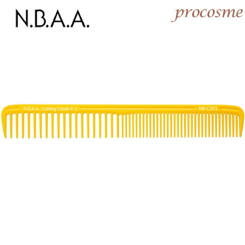 N.B.A.A. カッティングコームII L イエロー NB-C203【ネコポス可】
