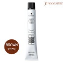シュワルツコフ ファイバープレックス ボンドカラー ベーシックシェード ブラウン 1剤 80g【ゆうパケ可】
