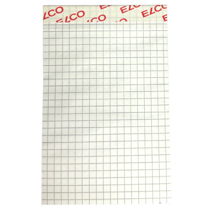 【在庫一掃セール】ELCO エルコ Office Notepad 4mm方眼メモパッド A7 ミシン目入 70g m2 100シート 73424-17【10個まではメール便発送可能】【文具 オフィス事務用品 ステーショナリー メモ …