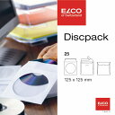 【在庫一掃セール/完売次第販売終了】ELCO(エルコ)Office DiscPack CD封筒 25枚入り ホワイト (74641-12)【文具 オフィス事務用...